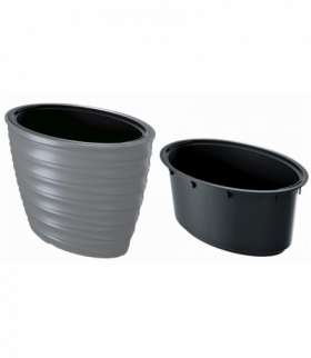 Doniczka Freze DBFEE600 jasny szary Prosperplast CEN-78285