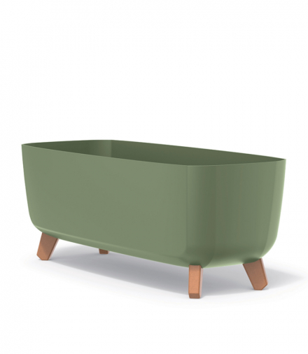 Doniczka GRACIA CASE ziemisty zielony Prosperplast CEN-81356