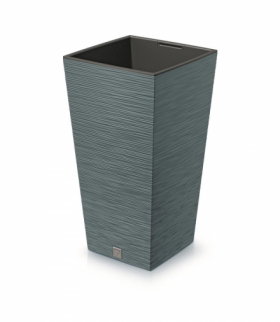 Doniczka FURU SQUARE niebieski skandynawski Prosperplast CEN-81393