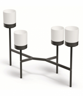 Kwietnik BLOOMIE STAND biały Prosperplast CEN-81331