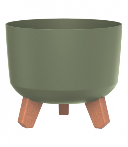 Doniczka Gracia ziemisty zielony śr. 200 mm Prosperplast CEN-85906