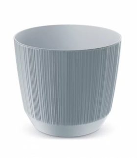 Doniczka RYFO jasny szary śr. 88 mm Prosperplast CEN-85914