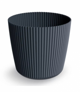 Doniczka Milly Round antracyt DMI130-S433 śr. 129 mm Prosperplast CEN-85894