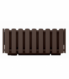 Skrzynka balkonowa Boardee Fencycase DDEF400 brązowa Prosperplast CEN-72571