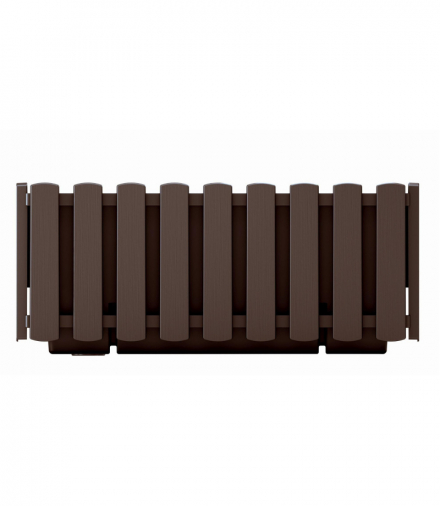 Skrzynka balkonowa Boardee Fencycase DDEF400 brązowa Prosperplast CEN-72571