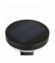 Solarna lampa LED, z czujnikiem, 3 tryby, wbijana, Li-ion 18650, IP44, 3,7V, 1200 mAh, Czarna, MCE465 B Maclean CEN-70331