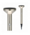 Solarna lampa LED, z czujnikiem, 3 tryby,wbijana, Li-ion 18650, IP44, 3,7V, 1200 mAh, Chrom matt, MCE465 C/M Maclean CEN-70332