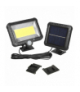 Solarny naświetlacz LED z czujnikiem ruchu, IP44, 5W, 400lm, 6000K, akumulator litowy 1300 mAh, 5,5V DC MCE438 Maclean CEN-71273