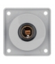 Integro Flow Gniazdo zasilające 12 V, samochodowe, szary, połysk Berker 945172507
