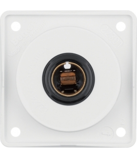 Integro Flow Gniazdo zasilające 12 V, samochodowe, biały, połysk Berker 945172509