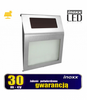 Lampa solarna led z podświetlanym numerem domu NVOX INOXX DP-LED FS