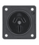Integro Flow Gniazdo z uziemieniem "Australia", mechanizm, czarny Berker 9625605