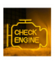 Check engine neon led 30x22 ATL ZD135