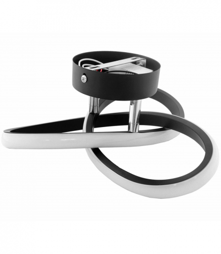 Plafon led modern 12,5w black ATL ZD77B