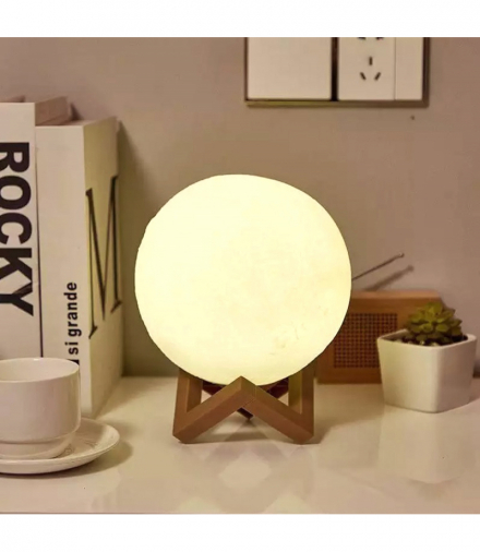 Lampka księżyc zimny biały ATL ZD88