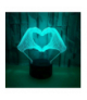 Lampka nocna dłonie 3D LED ATL ZD98C