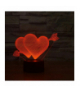 Lampka nocna serce 3D LED ATL ZD98E