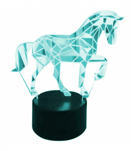 Lampka nocna jednorożec 3D LED ATL ZD98G