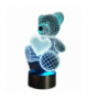 Lampka nocna miś 3D LED ATL ZD98J