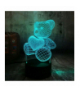 Lampka nocna miś 3D LED ATL ZD98J