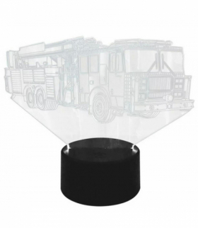 Lampka nocna straż pożarna 3D LED ATL ZD98A