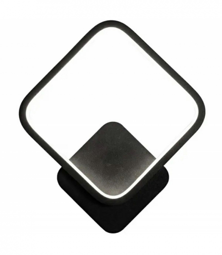 Kinkiet led 12w 20x23cm czarny ATL ZD113A