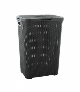 Kosz na bieliznę Curver Natural Style 40L ciemnySz Curver CEN-46796