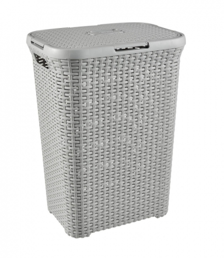 Kosz na bieliznę Curver Natural Style 60L jasny sz Curver CEN-46800