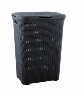 Kosz na bieliznę Curver Natural Style 60L ciemnySz Curver CEN-46801