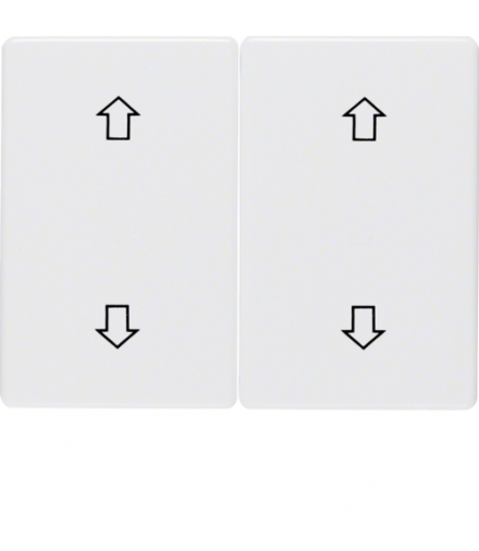 Arsys Klawisze z nadrukiem symbolu "strzałki", biały Berker 14350369