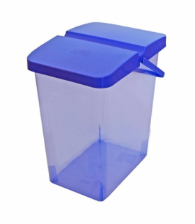 Pojemnik na proszek lub karmę 10l niebieski BranQ CEN-48136