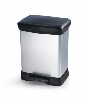 Kosz na śmieci metalizowany Curver Deco Bin 30L Curver CEN-50279