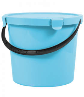 Wiadro z pokrywą Plast Team Berry 10L jasnoniebieskie PLAST TEAM CEN-59978