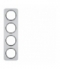 R.1 Ramka 4-krotna, alu/czarny Berker 10142184
