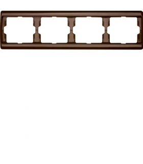 Arsys Ramka 4-krotna pozioma, brązowy Berker 13830001