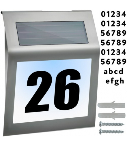 Solarny numer domu Izoxis 24357 IZOXIS 00024357