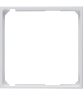 B.x/S.1 Pierścień oddzielający do płytki czołowej, biały, połysk Berker 11098989