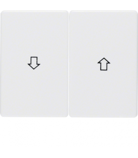 Arsys Klawisze z nadrukiem symbolu "strzałka", biały Berker 14350169