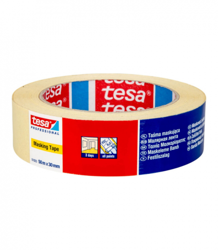 Taśma malarska maskująca 50m / 50mm, Tesa 51023 Tesa H5102304