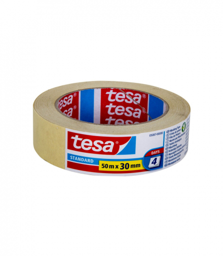 Taśma maskująca standard 4 dni 50m:30mm Tesa H0508700