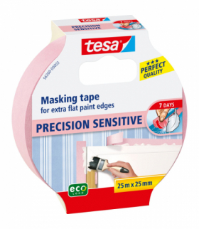 Taśma malar.precyz.do wnętrz 7dni 25m:25mm,róż[zam.h5626003] Tesa H5626000