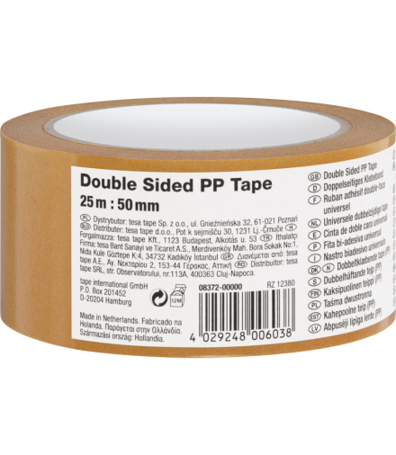 Taśma dwustronna pp fp 25m:50mm Tesa H0837200