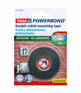 Taśma montażowa powerbond na zew.1,5m:19mm (do 1kg na 10cm) Tesa H5575004
