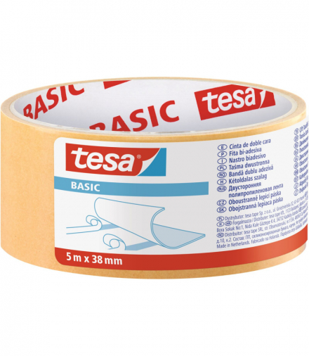 Taśma dwustronna basic 5m:38mm Tesa H5858400