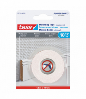 Taśma montażowa do mocowania na tapety 1.5m:19mm Tesa H7774202