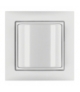 B.Kwadrat/S.1 System przywoławczy Sygnalizator świetlny z ramką, biały połysk Berker 52038989
