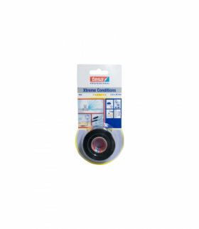 Taśma samowulkanizująca naprawcza silikon xtreme 3m:25mm czarna Tesa H0460004