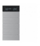 B.IQ Przycisk 5-kr z reg. temp. i wyśw. aluminium