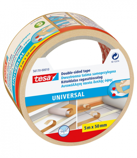 Taśma do wykładzin standard 25m:50mm Tesa H5617213
