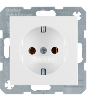 S.1/B.3/B.7 Gniazdo SCHUKO, biały Berker 41431909